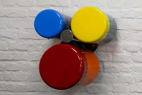 BONGOS TRIO ARC-EN-CIEL - fixation murale PERCUSSION PLAY